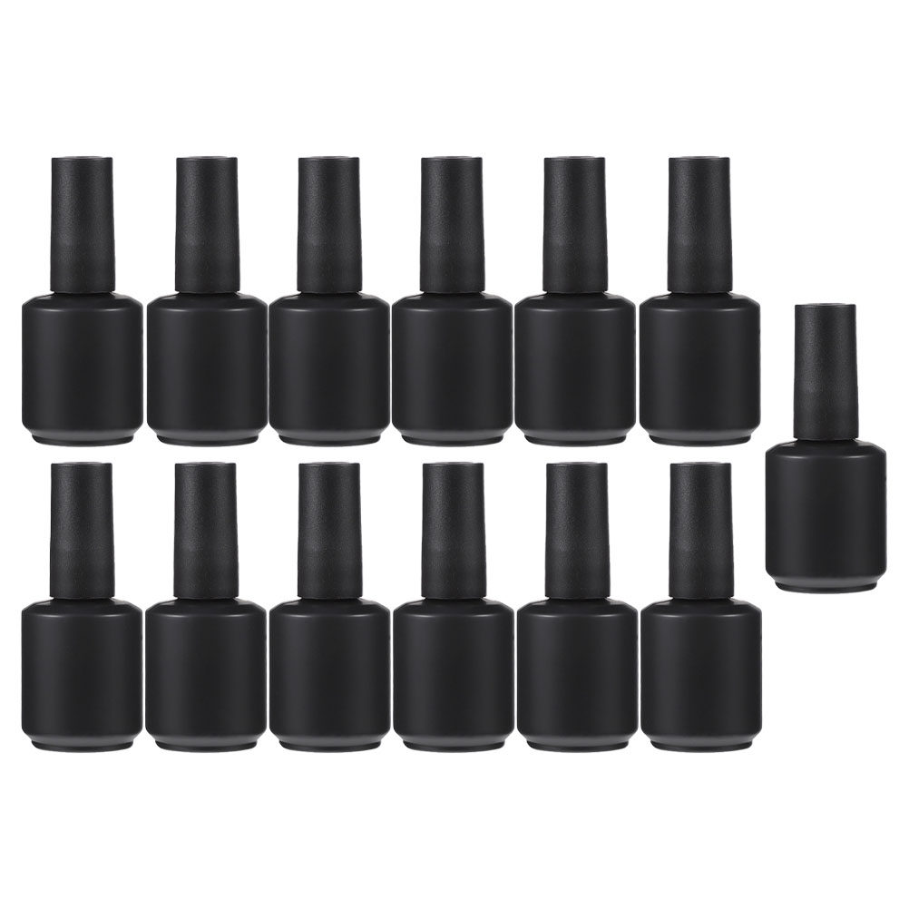 Gel Refill Pack - 13 stuks hoogwaardige glazen nagellakflessen, navulbare