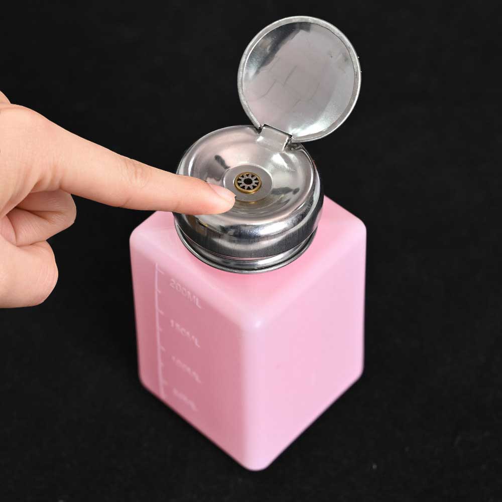 Gel Refill Pack - 200/230ML Roze Metalen Push Down Pomp