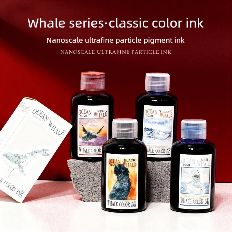 Fountain Pen Bottled Ink - Banmi Whale Series Vulpeninkt Nano-grade Non-carbon