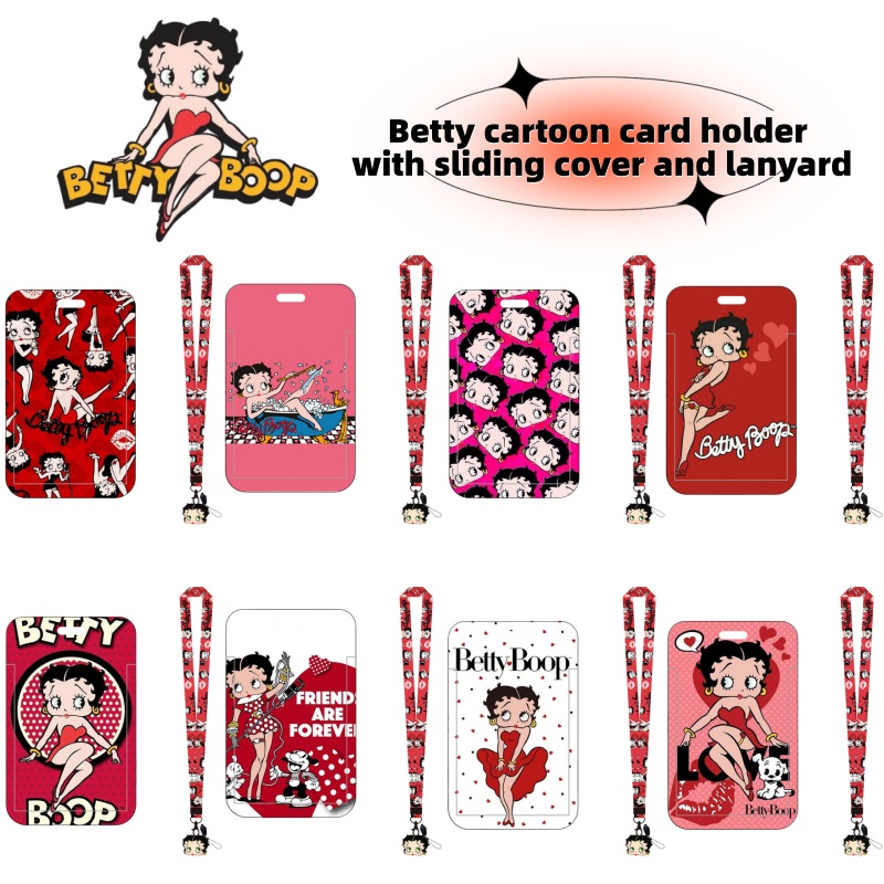 Index Card Holder - Betty Boop serie anime buskaarthouder, campus