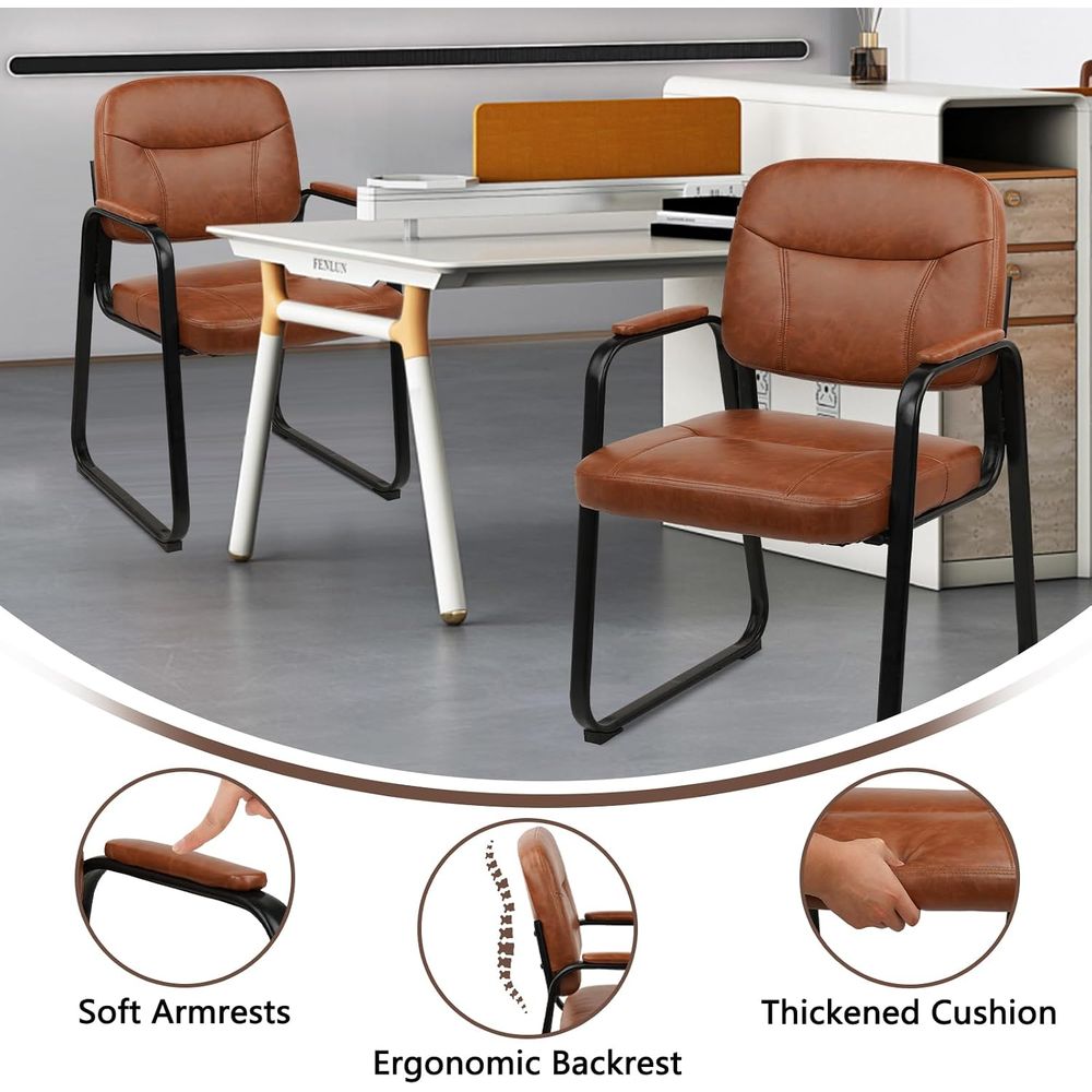 Wachtstoelen zonder wielen, le - Leather Desk Pad recensie en prijs