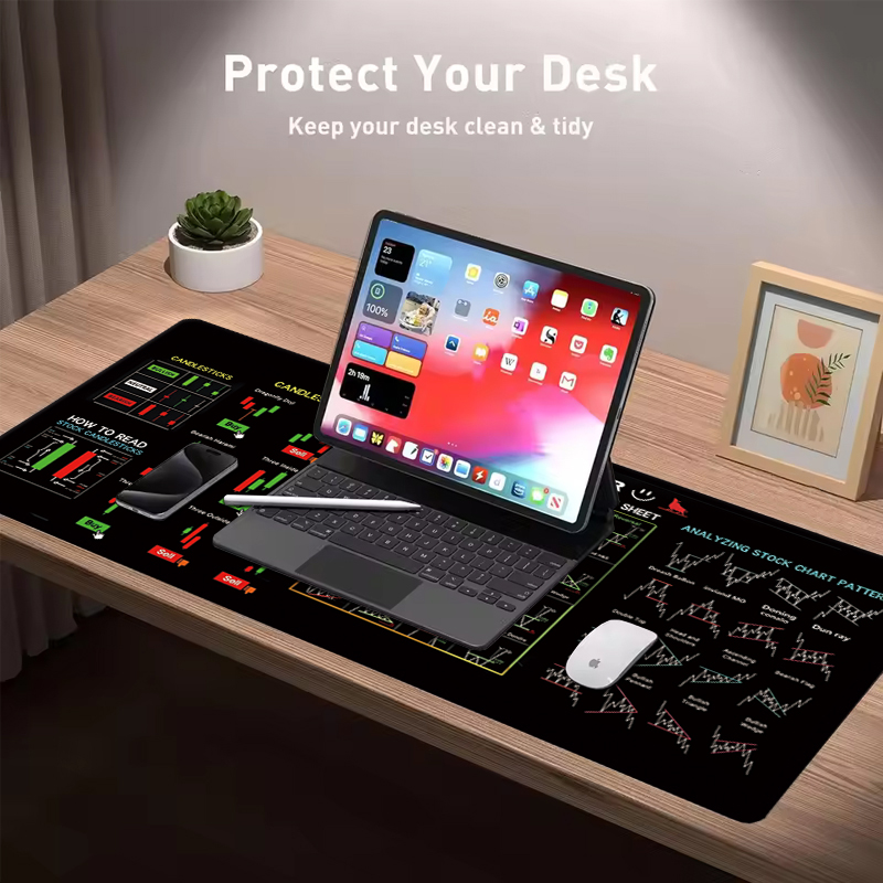 EXCO Stock Market Trader leder - Leather Desk Pad recensie en prijs