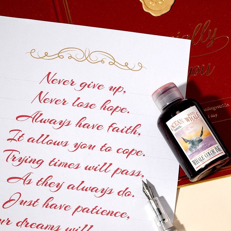 Banmi Whale Series Vulpeninkt  - Fountain Pen Bottled Ink recensie en prijs