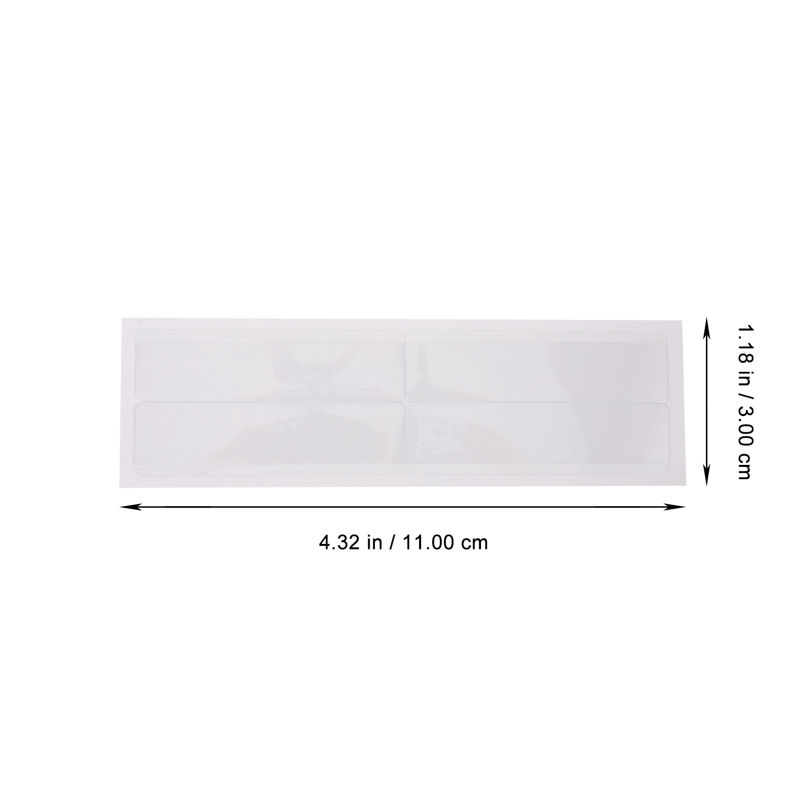 1 set zelfklevende etikethoude - Index Card Holder recensie en prijs