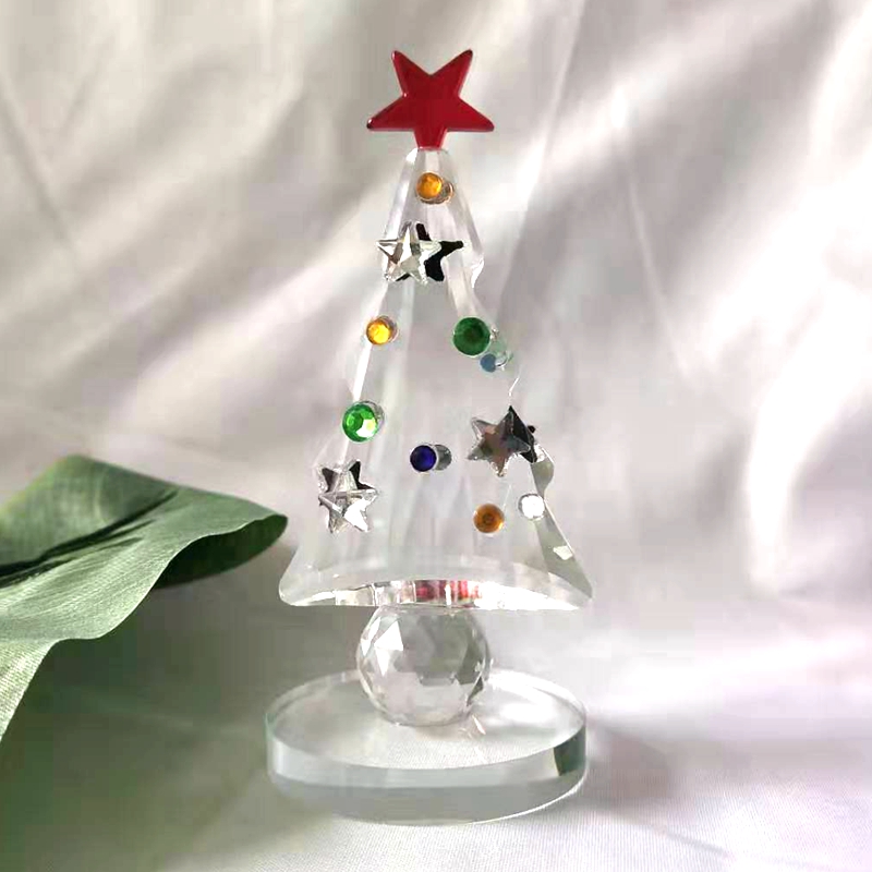 Crystal Kerstboom Beeldje Vaka - Paper Weight Crystal recensie en prijs