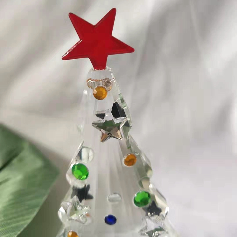 Crystal Kerstboom Beeldje Vaka - Paper Weight Crystal recensie en prijs