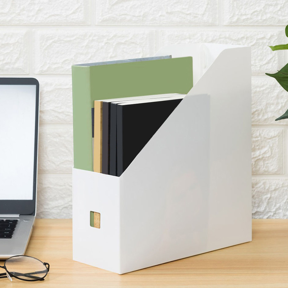 4-delige plastic opbergdoos vo - Magazine Holder Rack recensie en prijs
