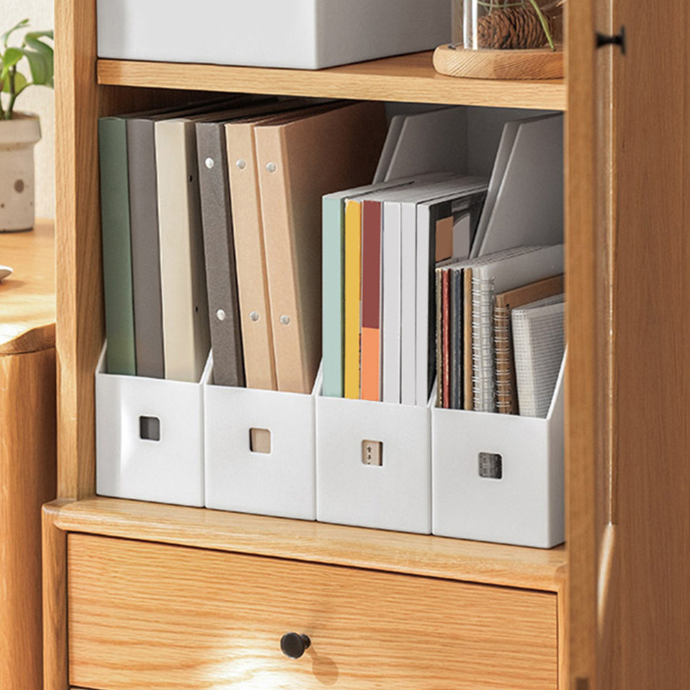 4-delige plastic opbergdoos vo - Magazine Holder Rack recensie en prijs
