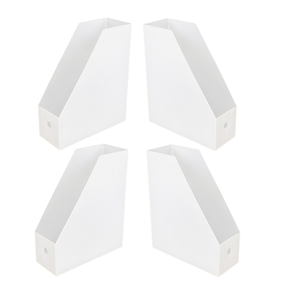 4-delige plastic opbergdoos vo - Magazine Holder Rack recensie en prijs
