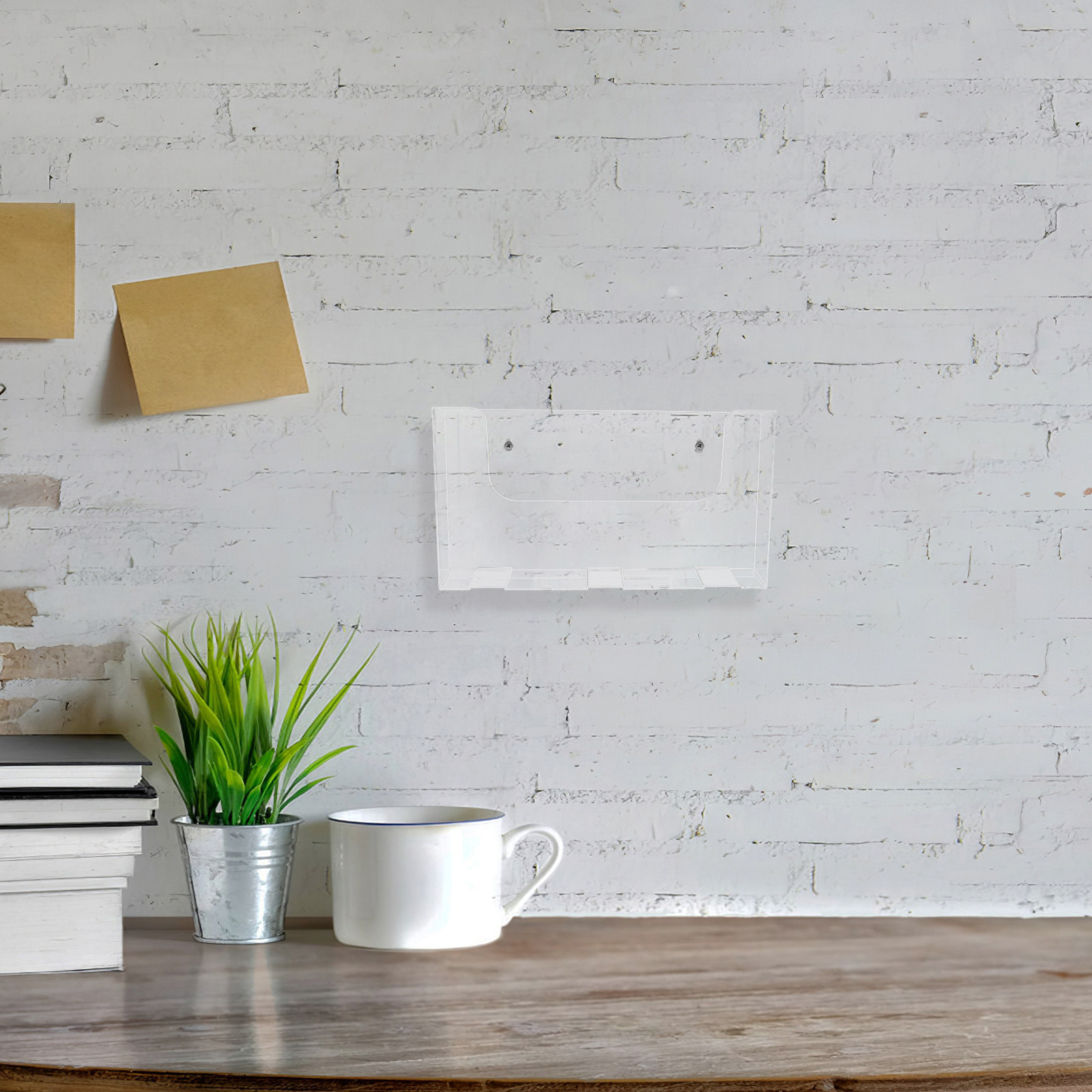 2 stuks wandgemonteerde tijdsc - Magazine Holder Rack recensie en prijs