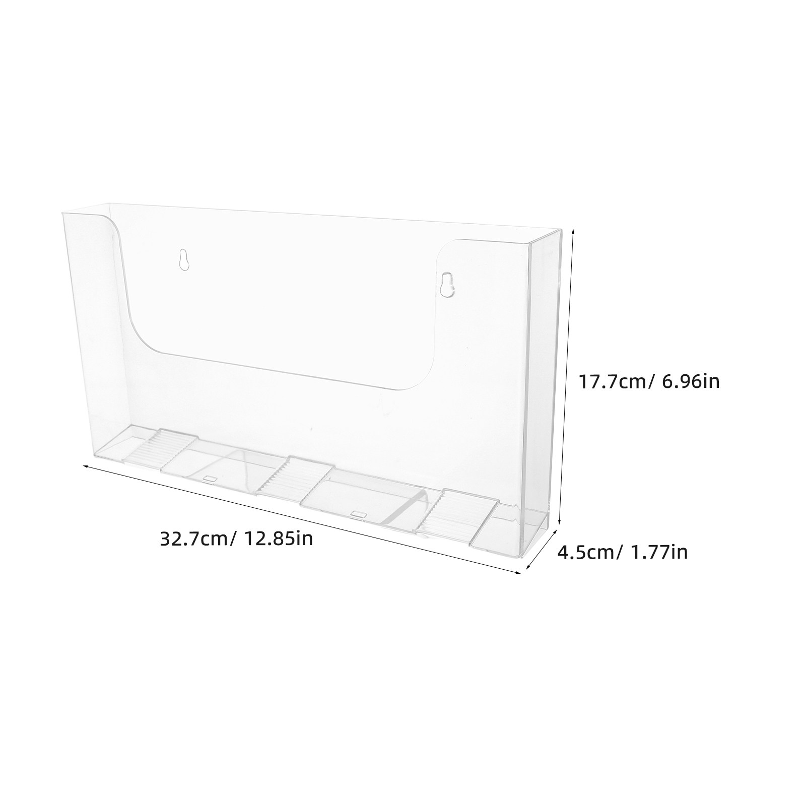 2 stuks wandgemonteerde tijdsc - Magazine Holder Rack recensie en prijs