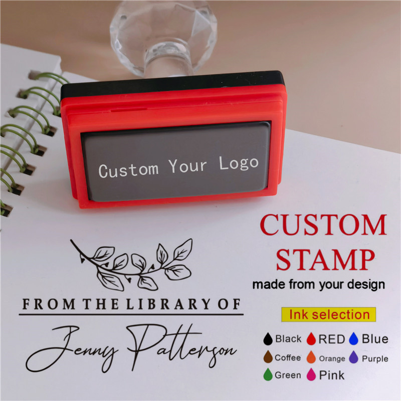 Gepersonaliseerde logo zelfink - Rubber Date Stamp recensie en prijs